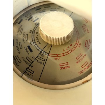 RADIO VINTAGE TRIPLET EPZ 4213 ETRON BACHELITE SI ACCENDE! ANNI '50