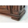 ANTICA PIATTAIA CREDENZA SETTECENTO BAROCCO PIEMONTESE PATINA ORIGINALE 700 NOCE