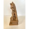 PICCOLA SCULTURA TERRACOTTA Goldscheider FIGURA CAVALLINO 8637/20 ART DECO' WIEN