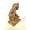 PICCOLA SCULTURA TERRACOTTA Goldscheider FIGURA CAVALLINO 8637/20 ART DECO' WIEN