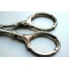 ANTICHE FORBICI OSTETRICA PER TAGLIO CORDONE OMBELICALE RICORDO NASCITA  NEONATO