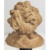 ANTICO BUSTO FEMMINILE TERRACOTTA Mariò Paris 1891 A.VDK. Giovane Baccante DONNA