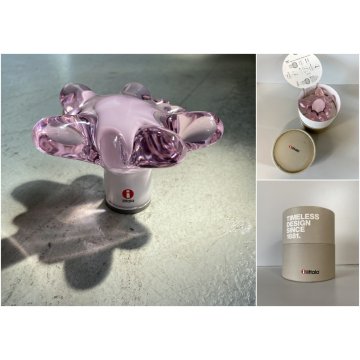 APPENDIABITI VETRO SOFFIATO iittala Aarre ROSA ANEMONE SCATOLA MADE IN FINLAND