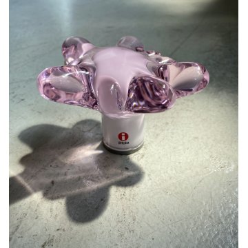 APPENDIABITI VETRO SOFFIATO iittala Aarre ROSA ANEMONE SCATOLA MADE IN FINLAND