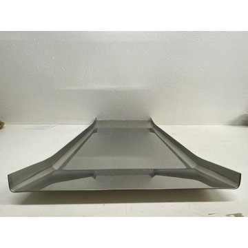 VASSOIO PORTALETTERE "Arran" DESIGN Enzo Mari DANESE MILANO ACCIAIO CURVATO 1961