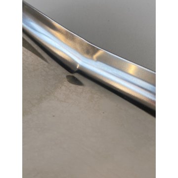 VASSOIO PORTALETTERE "Arran" DESIGN Enzo Mari DANESE MILANO ACCIAIO CURVATO 1961