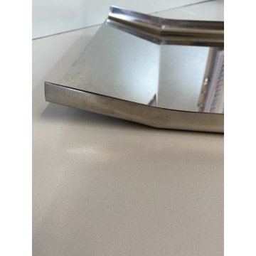VASSOIO PORTALETTERE "Arran" DESIGN Enzo Mari DANESE MILANO ACCIAIO CURVATO 1961