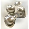 ANTIPASTIERA Babyboop DESIGN Ron Arad PER ALESSI 4 SCOMPARTI FORMA ORGANICA 2000