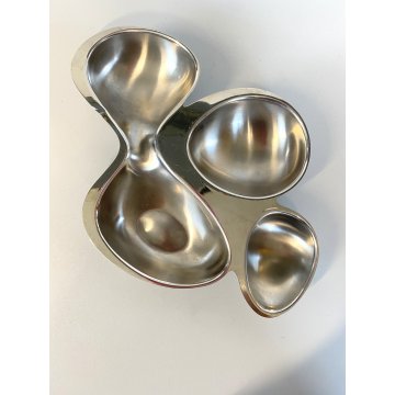 ANTIPASTIERA Babyboop DESIGN Ron Arad PER ALESSI 4 SCOMPARTI FORMA ORGANICA 2000
