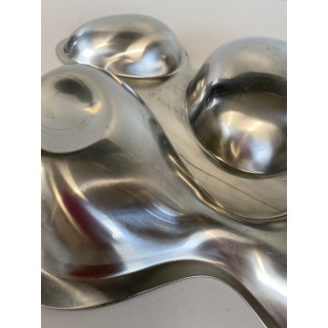 ANTIPASTIERA Babyboop DESIGN Ron Arad PER ALESSI 4 SCOMPARTI FORMA ORGANICA 2000