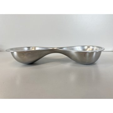 ANTIPASTIERA Babyboop DESIGN Ron Arad PER ALESSI 2 SCOMPARTI FORMA ORGANICA 2000
