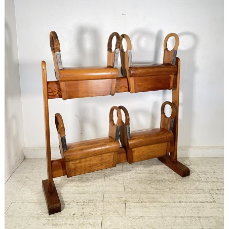 ANTICO Spencers ATTREZZI PALESTRA MOBILE Carfield Road Ponders Middlesen 1960