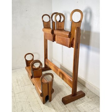ANTICO Spencers ATTREZZI PALESTRA MOBILE Carfield Road Ponders Middlesen 1960
