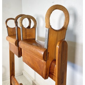 ANTICO Spencers ATTREZZI PALESTRA MOBILE Carfield Road Ponders Middlesen 1960