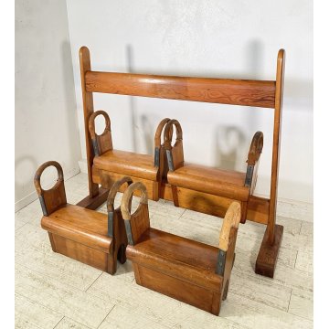 ANTICO Spencers ATTREZZI PALESTRA MOBILE Carfield Road Ponders Middlesen 1960