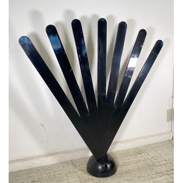 APPENDIABITI Giovanni Pasotto MOD. VENTAGLIO ANNI 70 PLASTICA LACCATA NERO