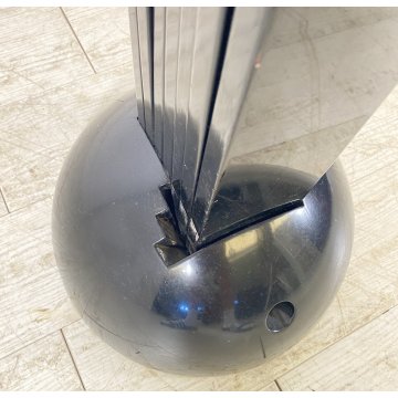 APPENDIABITI Giovanni Pasotto MOD. VENTAGLIO ANNI 70 PLASTICA LACCATA NERO