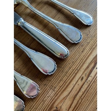 SERVIZIO POSATE ARGENTATE Sambonet BAROQUE 12 PERS. 101 pz.  VINTAGE ANNI '50
