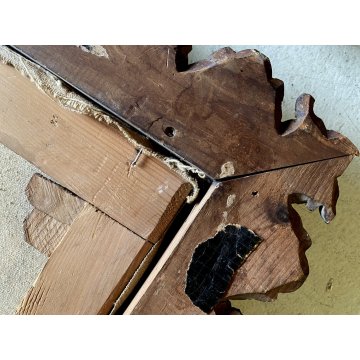 ANTICO DIPINTO OLIO TELA Lucio Todeschini MARINA BARCHE VELA TEMPESTA PRIMO '900