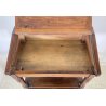 ANTICA ETAGERE scrittoio LEGGIO legno noce COLONNE TORNITE Luigi XVI epoca '800