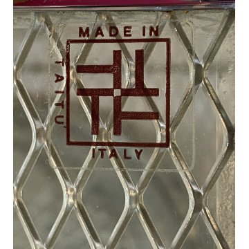 SECCHIELLO GHIACCIO MODERNISTA CUBO LUCITE ICE BUCKET Gabriella Crespi STYLE '70