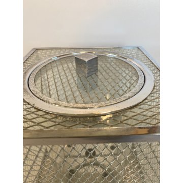 SECCHIELLO GHIACCIO MODERNISTA CUBO LUCITE ICE BUCKET Gabriella Crespi STYLE '70