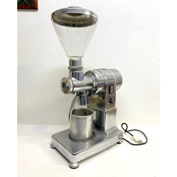 MACININO CAFFE ELETTRICO QUICKMILL OMRE TRAMOGGIA VETRO VINTAGE COFFEE GRINDER