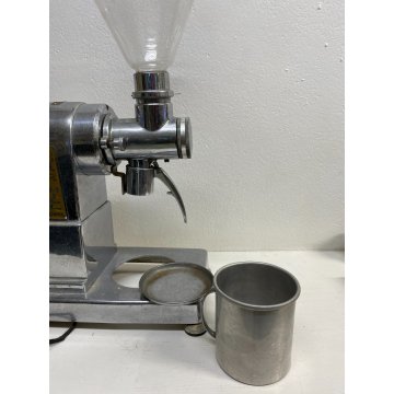 MACININO CAFFE ELETTRICO QUICKMILL OMRE TRAMOGGIA VETRO VINTAGE COFFEE GRINDER