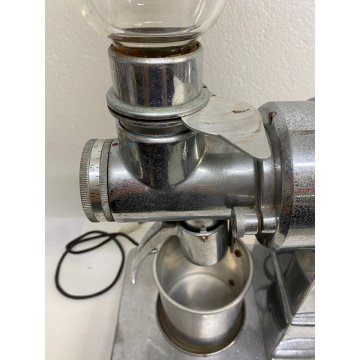 MACININO CAFFE ELETTRICO QUICKMILL OMRE TRAMOGGIA VETRO VINTAGE COFFEE GRINDER