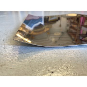 VASSOIO DESIGN Massimiliano & Doriana Fuksas MAO-MAO ALESSI ACCIAIO INOX 55x39cm