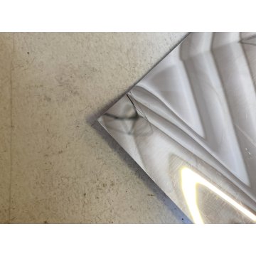 VASSOIO DESIGN Massimiliano & Doriana Fuksas MAO-MAO ALESSI ACCIAIO INOX 55x39cm