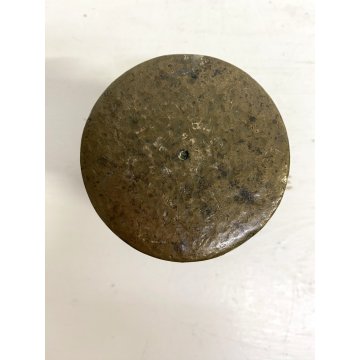 ANTICO MORTAIO PESTELLO BRONZO FARMACIA ERBORISTERIA CUCINA ø 10 x 8,5 cm/h '800