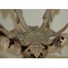 ENORME ANTICA LANTERNA FERRO BATTUTO CASTELLO epoca 1800 OLD IRON HANGING LAMP