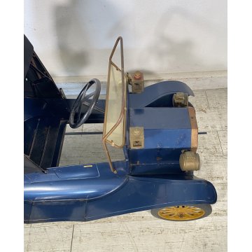 ANTICA MACCHINA GIOCATTOLO PEDALI FORD T ANNI 70 MODELLINO GIOCO BAMBINO