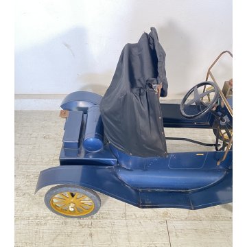 ANTICA MACCHINA GIOCATTOLO PEDALI FORD T ANNI 70 MODELLINO GIOCO BAMBINO