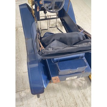 ANTICA MACCHINA GIOCATTOLO PEDALI FORD T ANNI 70 MODELLINO GIOCO BAMBINO