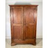ANTICO PICCOLO ARMADIO DUE ANTE GUARDAROBA 800 LEGNO NOCE DISPENSA CUCINA EPOCA