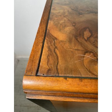ANTICA CASSETTIERA Art Dèco 6 CASSETTI comò ANNI '40 NOCE CASSETTONE ebanizzato