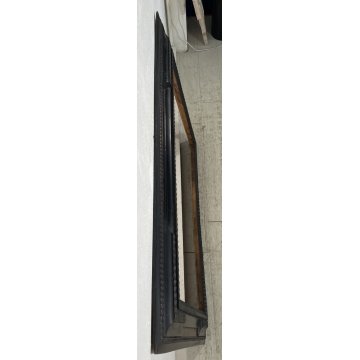 GRANDE ANTICA CORNICE Guilloché LEGNO SCOLPITO EBANIZZATO RADICA 125x95x5 '1800