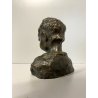 SCULTURA BUSTO BRONZO "scugnizzo" NAPOLI De Martino FANCIULLO 12 cm/h PRIMO '900
