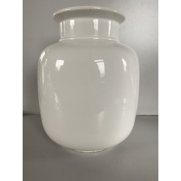 GRANDE VASO GLADIOLI PORCELLANA BIANCA Thomas Keramik 7,5L GERMANY '70s