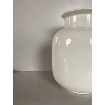 GRANDE VASO GLADIOLI PORCELLANA BIANCA Thomas Keramik 7,5L GERMANY '70s