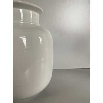 GRANDE VASO GLADIOLI PORCELLANA BIANCA Thomas Keramik 7,5L GERMANY '70s