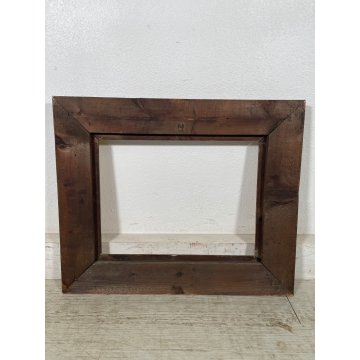 ANTICA CORNICE DORATA CLASSICA LEGNO SCOLPITO 47 cm x 57 cm EPOCA '900