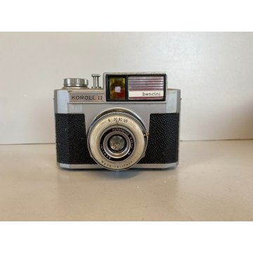 FOTOCAMERA COMPATTA ANALOGICA VINTAGE CAMERA Koroll II BENCINI CMF ITALY '50s