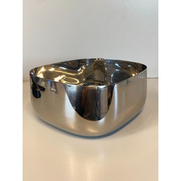 INSALATIERA SALAD BOWL OVALE DESIGN Ronan & Erwan Bouroullec ALESSI ACCIAIO INOX