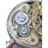 ANTICO OROLOGIO TASCA MOVIMENTO CESELLATO 1900 CARICA MANUALE EPOCA POCKET WATCH