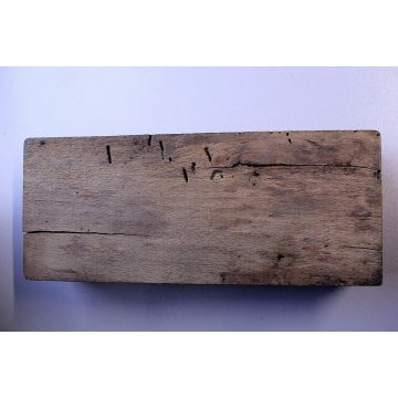 ANTICO Set PESI DA BILANCIA OTTONE PESA STADERA BASCULA PUNZONATI PESIERA LEGNO 