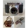 FOTOCAMERA Voigtländer VITO B COLOR-SKOPAR 2.8/50 PRONTOR 500 SLK CUSTODIA '54