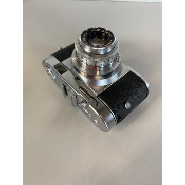 FOTOCAMERA Voigtländer VITO B COLOR-SKOPAR 2.8/50 PRONTOR 500 SLK CUSTODIA '54